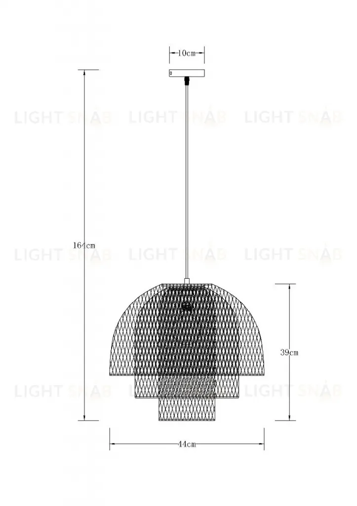 Подвесной светильник Arte Lamp Castello A7064SP-1BK A7064SP-1BK