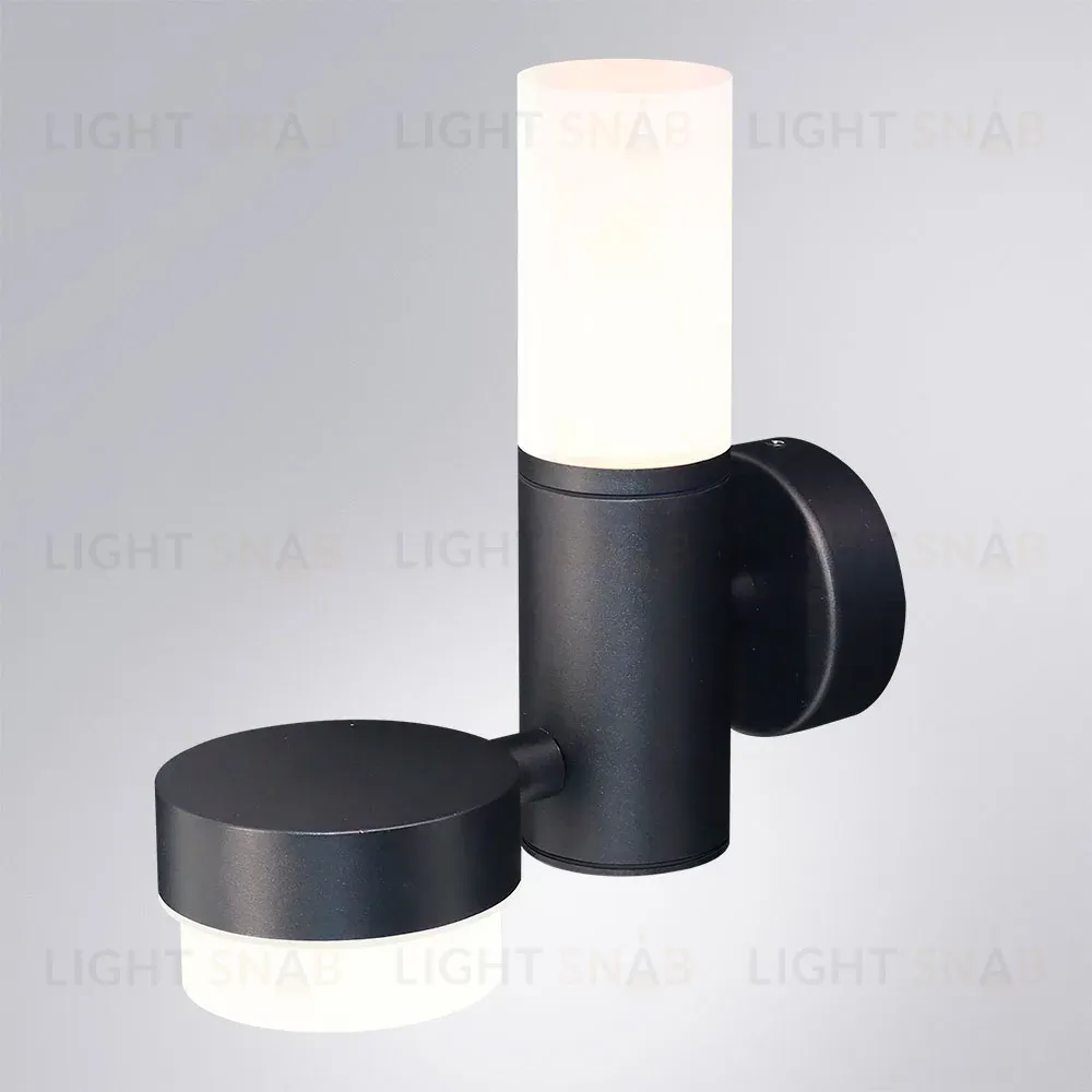 Уличный настенный светильник Arte Lamp Budapest A2360AL-2BK A2360AL-2BK