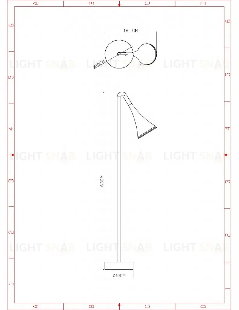Ландшафтный светильник Arte Lamp Bronn A2367PA-1BK A2367PA-1BK