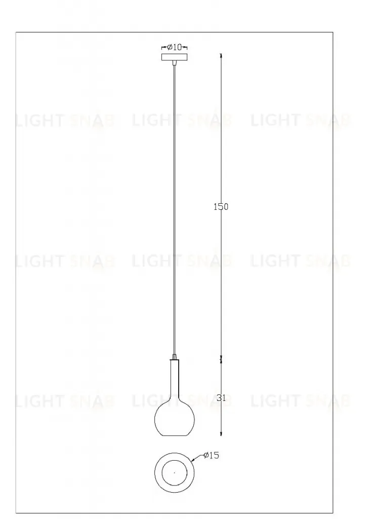 Подвесной светильник Arte Lamp Gala A2715SP-1SG A2715SP-1SG