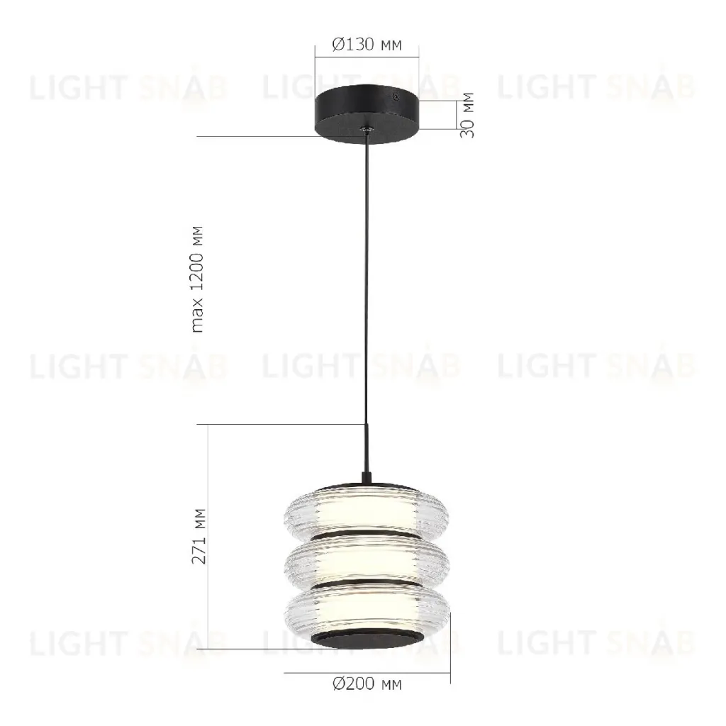 Подвесной светильник ST Luce Frittela SL6239.403.03 SL6239.403.03