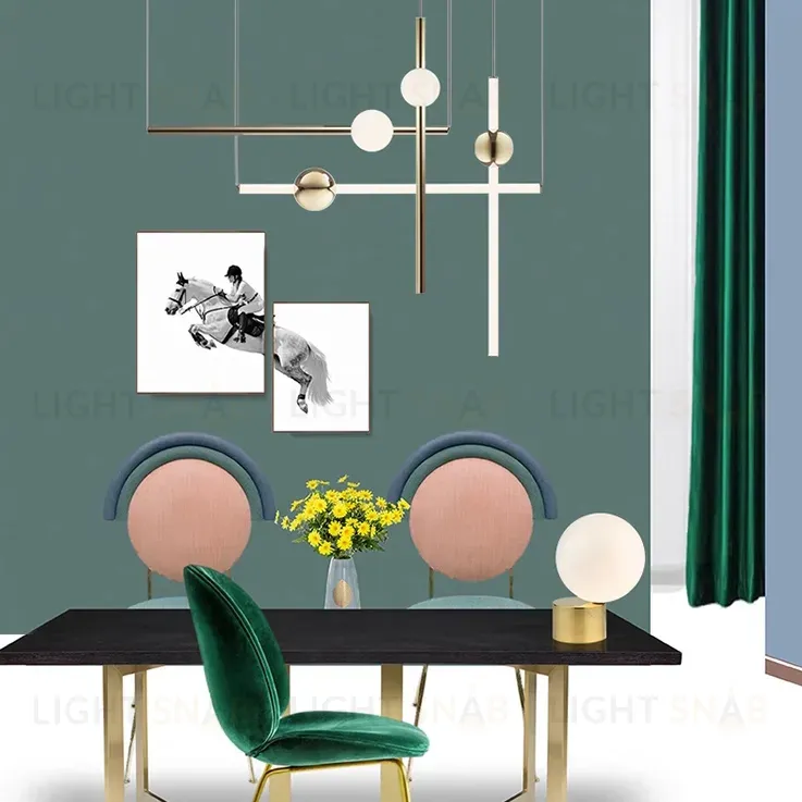 Подвесной светильник ImperiumLoft Lee Broom Orion Globe Light 85411-22 85411-22
