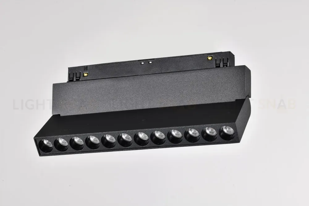 Трековый магнитный светильник Myfar FlowPoint MT0213-12W4K-B MT0213-12W4K-B