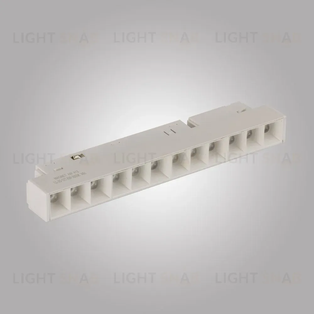 Трековый магнитный светильник AM Group MAGNET AM413 LL-20-12T-8W 3000K WH MAGNET AM413 LL-20-12T-8W 3000K WH