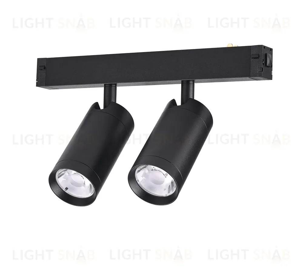 Трековый однофазный светильник AM Group AM528 BK-220V-2X10W SMART AM528 BK-220V-2X10W SMART