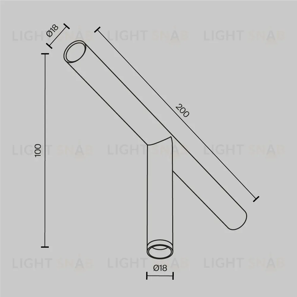 Трековый светильник Maytoni Focus LED C102CL-3W3-6K-B C102CL-3W3-6K-B