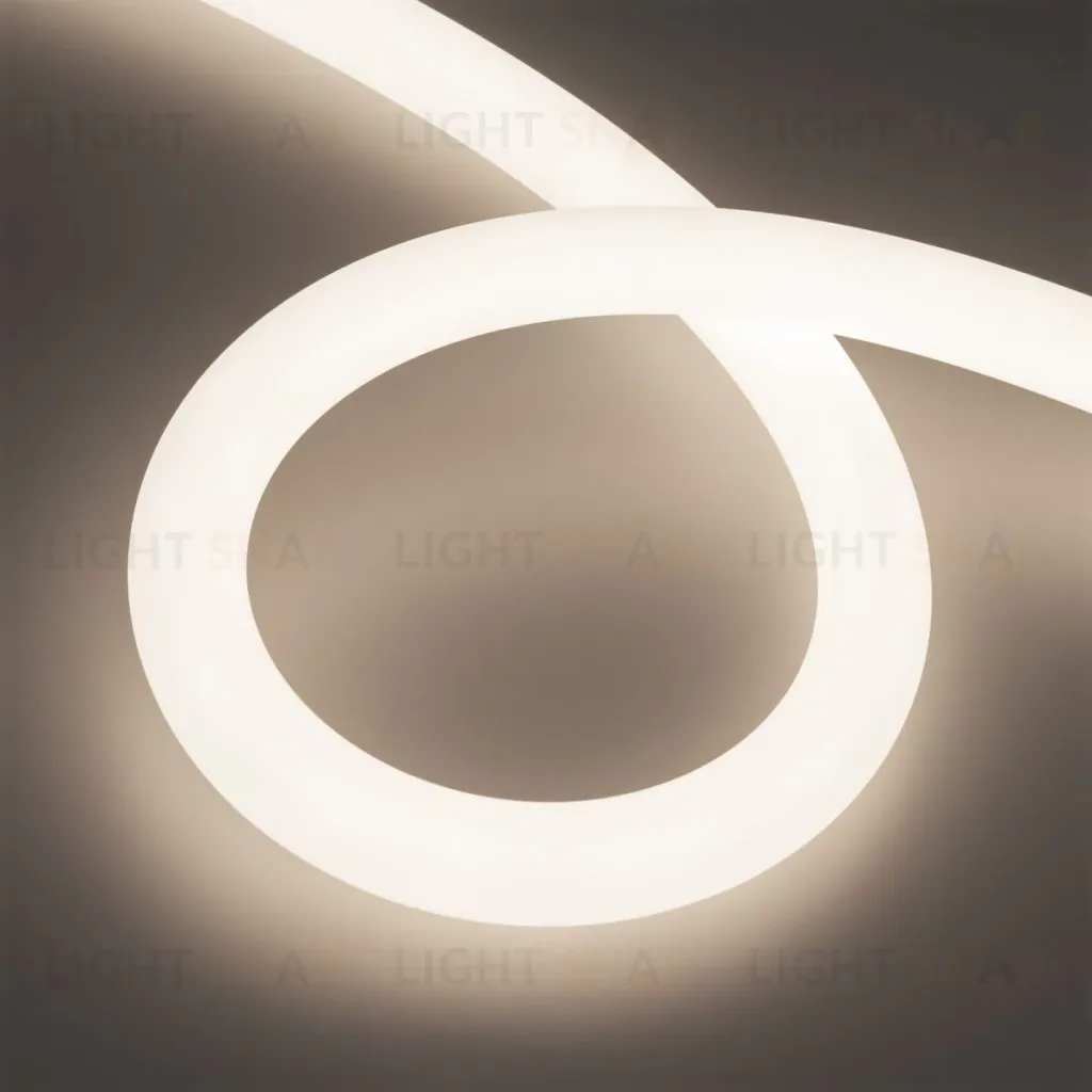 Светодиодная герметичная лента Arlight MOONLIGHT-TOP-A336-D30mm 24V Day4000 (14.4 W/m, IP65, 5m, wire x1) 050486 050486