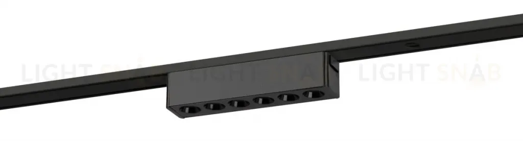 Трековый магнитный светильник Эра TRM-S5-2-6W4K-BK Б0059049 Б0059049