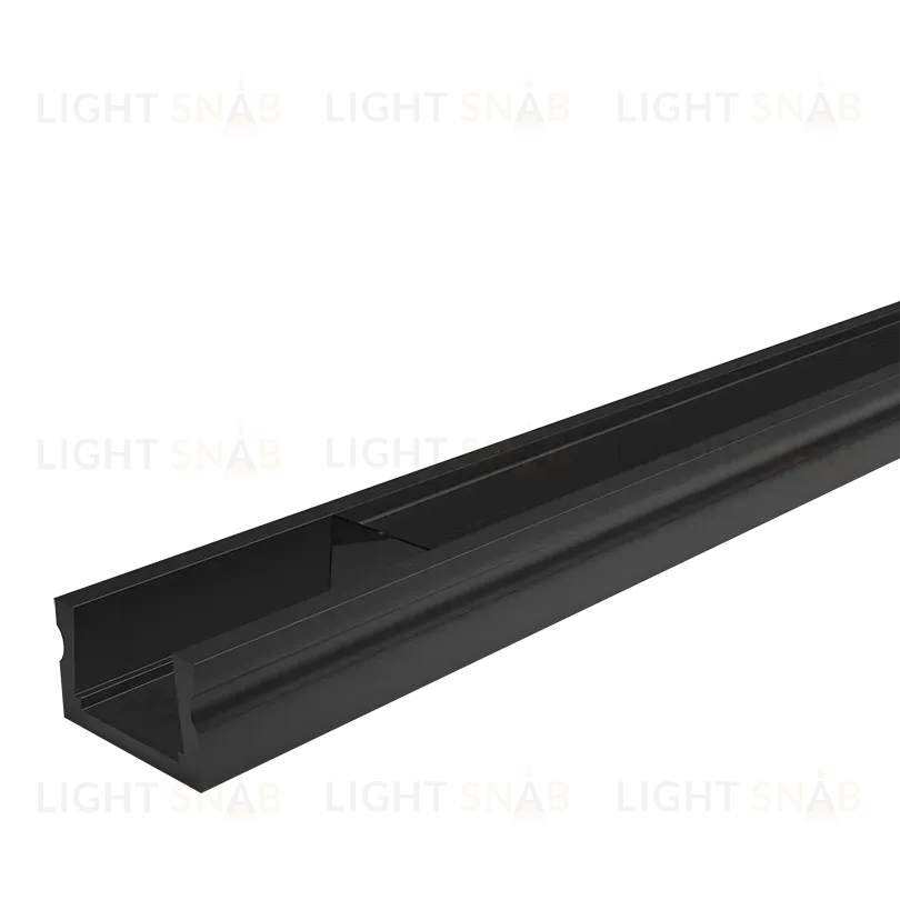 Профиль алюминиевый накладной Wolta WAP-S-16/6/2000-B WAP-S-16/6/2000-B