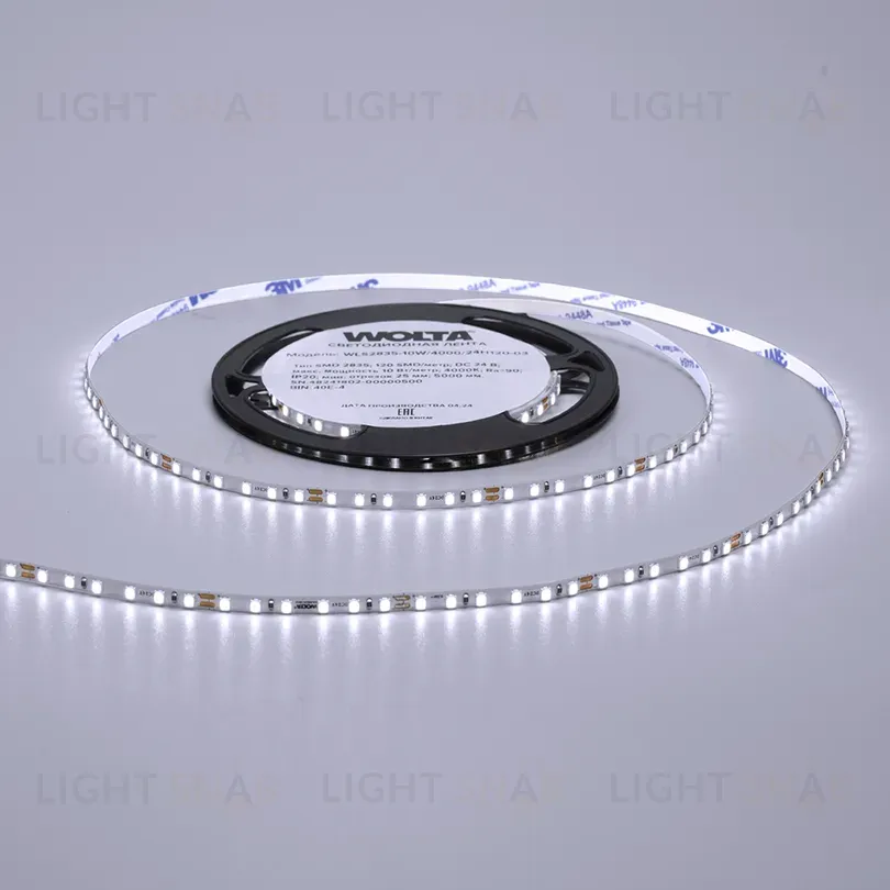 Светодиодная лента Wolta WLS2835-10W/6500/24H120-03 WLS2835-10W/6500/24H120-03