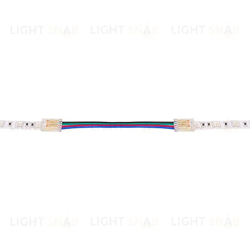 Коннектор (3шт.) Wolta WLS-4PIN-RGB-10MM-2 WLS-4PIN-RGB-10MM-2