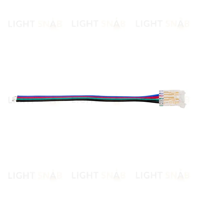 Коннектор (3шт.) Wolta WLS-4PIN-RGB-10MM-1 WLS-4PIN-RGB-10MM-1