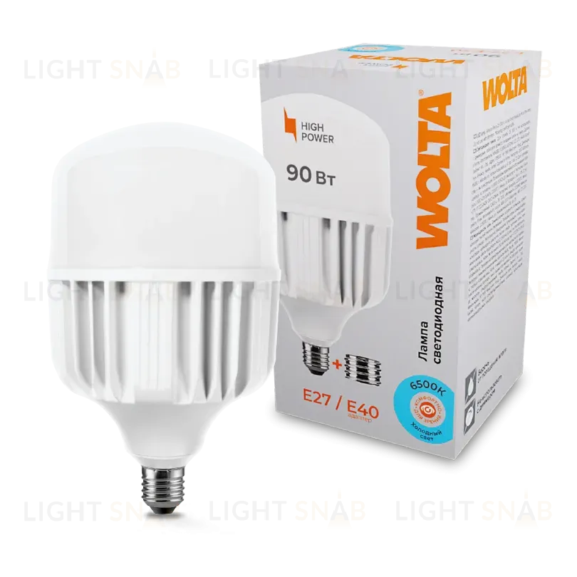 Светодиодная лампа Wolta 25WHP90E27/40 25WHP90E27/40