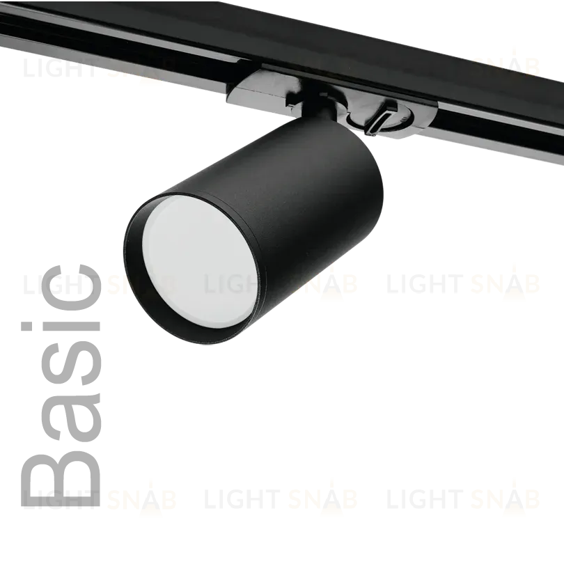 Трековый однофазный светильник Wolta Basic WTL-GU10/02B WTL-GU10/02B