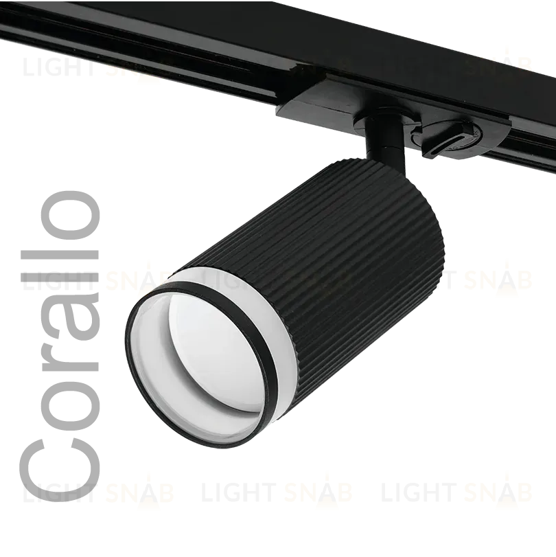 Трековый однофазный светильник Wolta Corallo WTL-GU10/05B WTL-GU10/05B