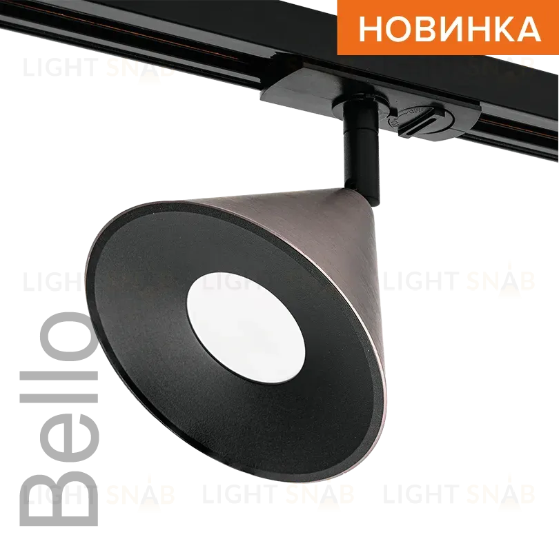 Трековый однофазный светильник Wolta Bello WTL-GU10/08CH WTL-GU10/08CH