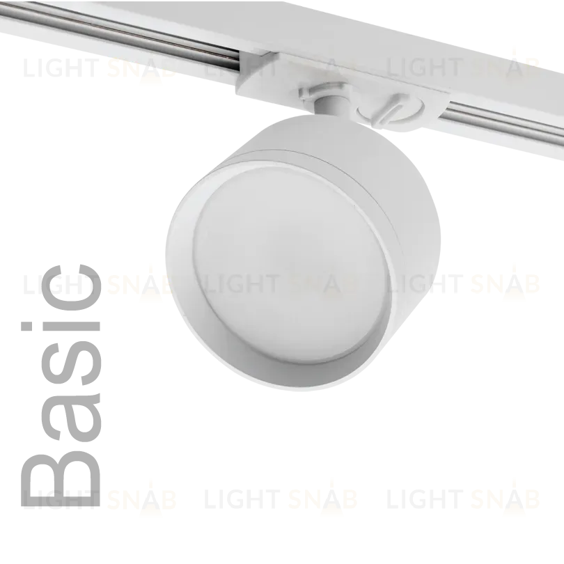 Трековый однофазный светильник Wolta Basic WTL-GX53/01W WTL-GX53/01W