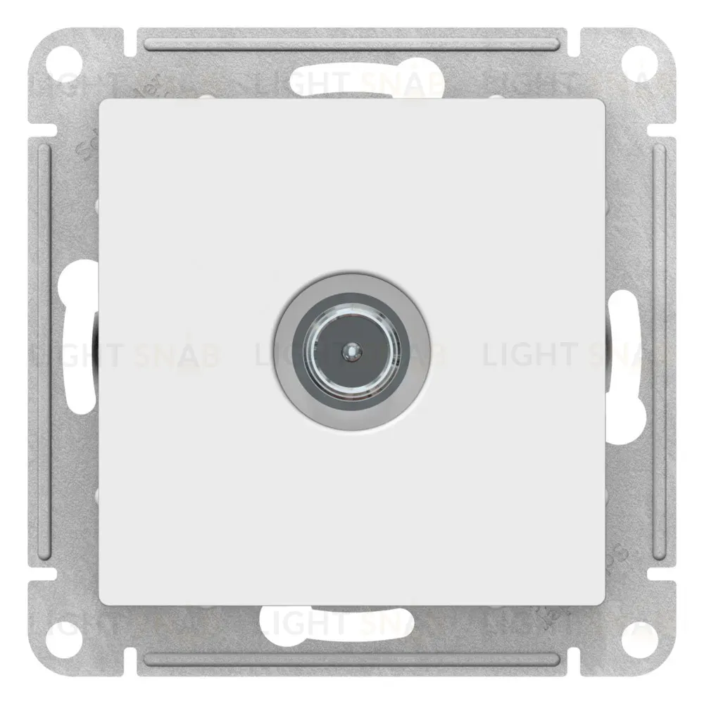 Розетка TV оконечная 1DB Systeme Electric AtlasDesign Лотос ATN001391 ATN001391