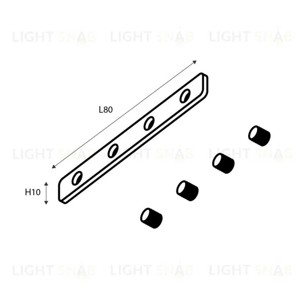Коннектор прямой Favourite Logica 1014-CP-001 1014-CP-001
