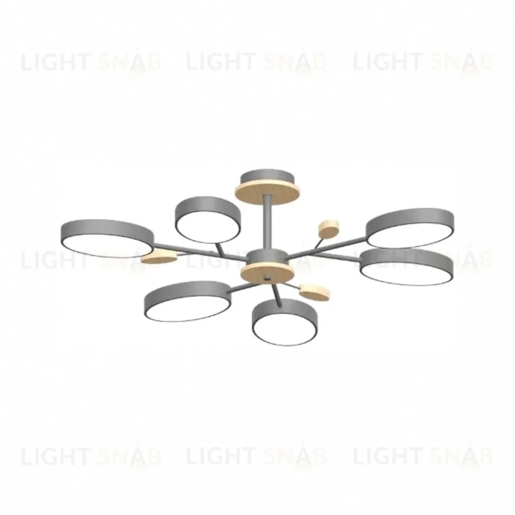 Люстра на штанге LED4U L3220-830 GR L3220-830 GR