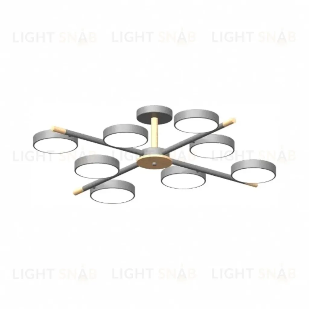 Люстра на штанге LED4U L3209-860 GR L3209-860 GR