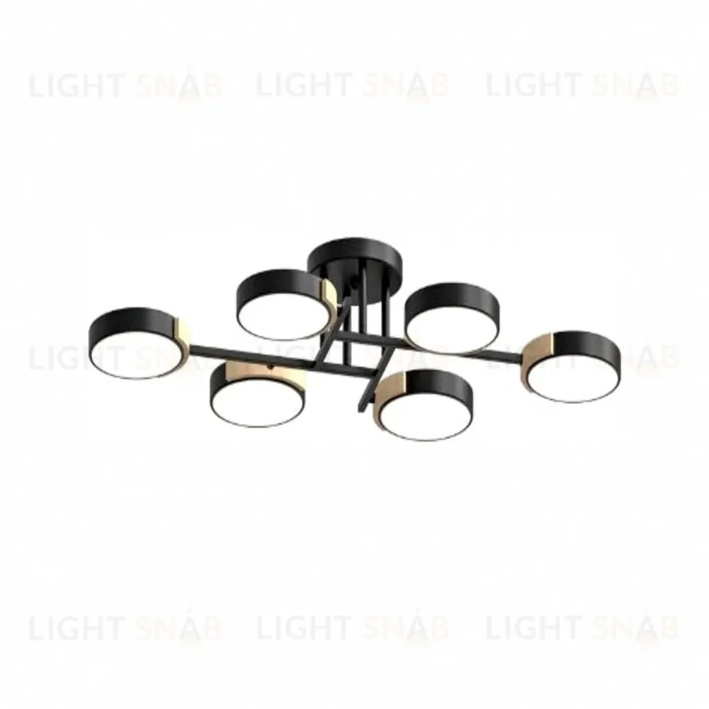 Потолочная люстра LED4U L3211-830 BK L3211-830 BK