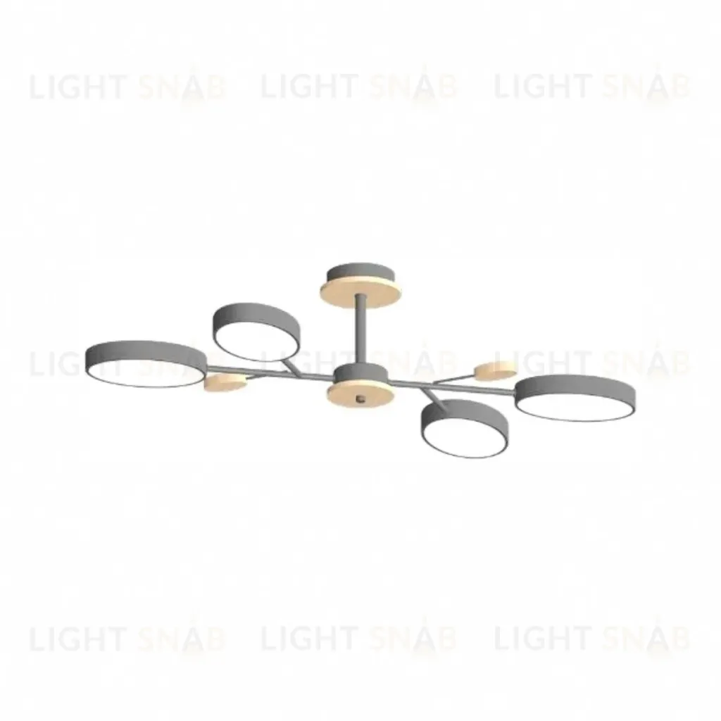Люстра на штанге LED4U L3219-830 GR L3219-830 GR