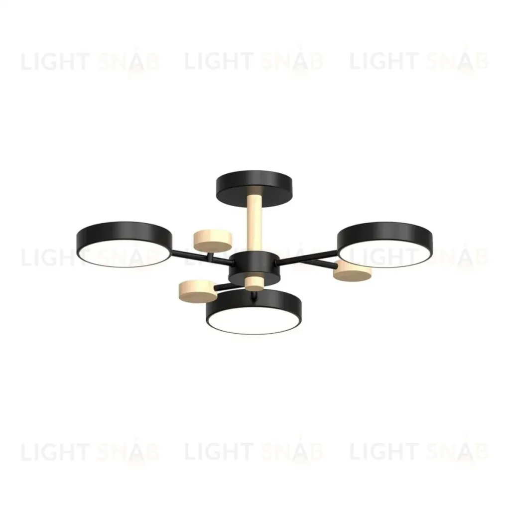 Люстра на штанге LED4U L3203-620 BK L3203-620 BK