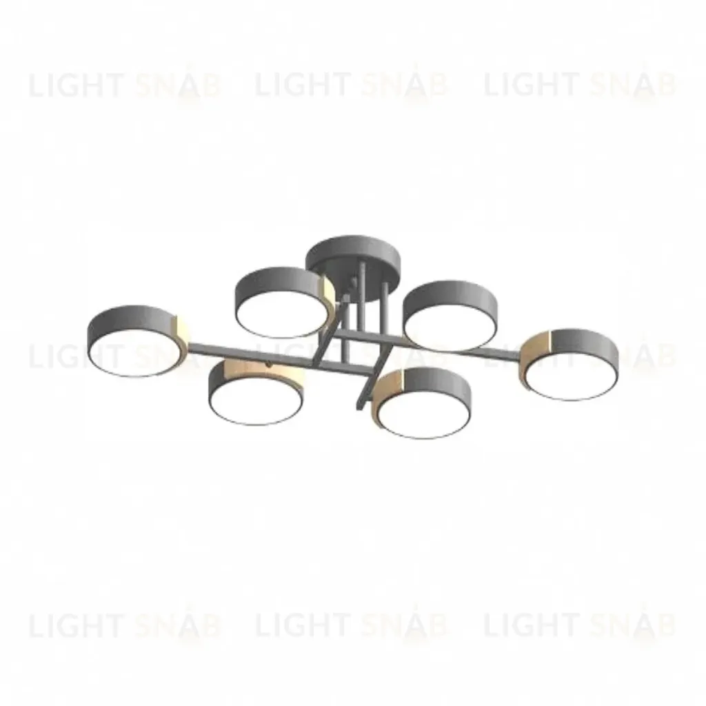 Потолочная люстра LED4U L3211-830 GR L3211-830 GR