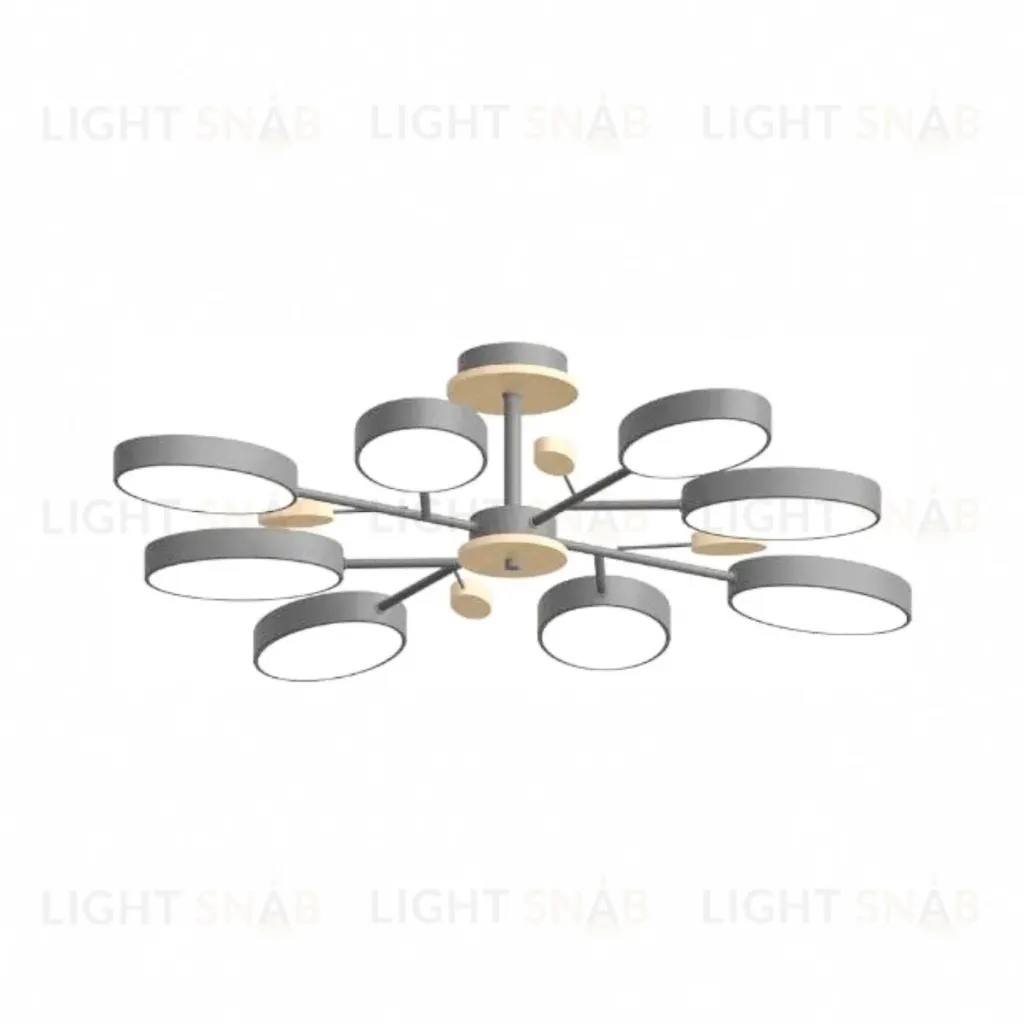Люстра на штанге LED4U L3221-850 GR L3221-850 GR