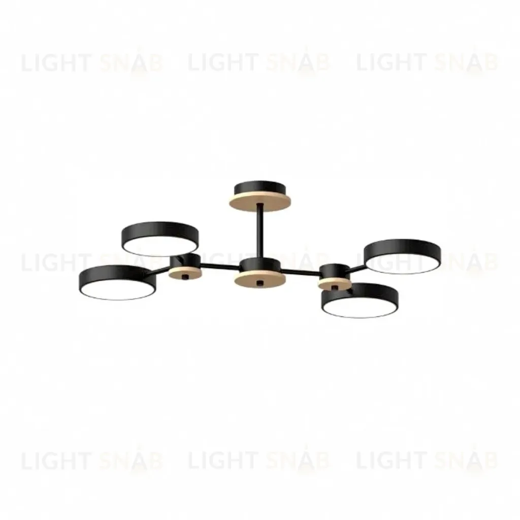 Люстра на штанге LED4U L3215-630 BK L3215-630 BK