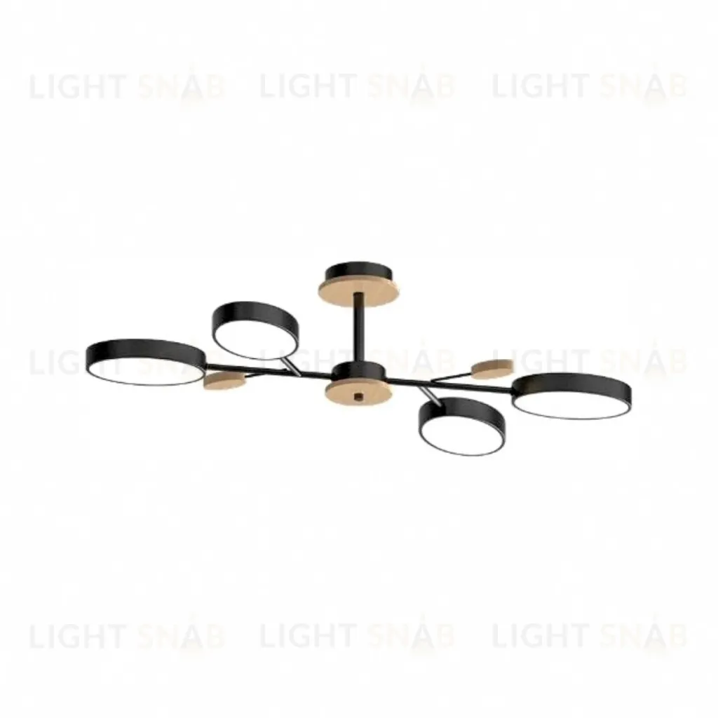 Люстра на штанге LED4U L3219-830 BK L3219-830 BK