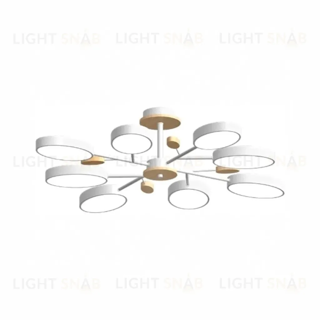 Люстра на штанге LED4U L3221-850 WH L3221-850 WH