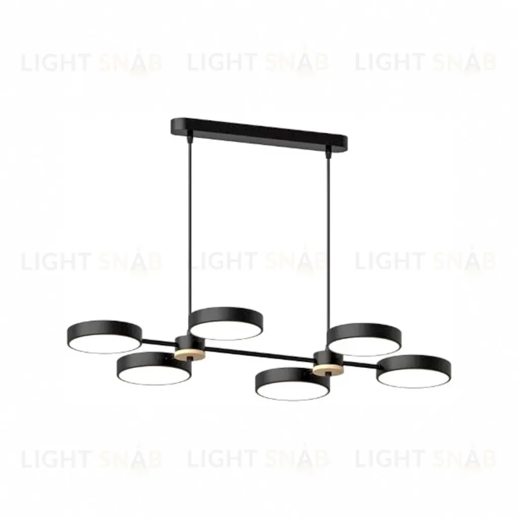 Подвесная люстра LED4U L3217-820 BK L3217-820 BK