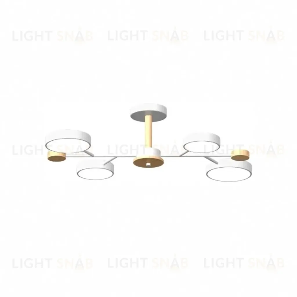 Люстра на штанге LED4U L3213-670 WH L3213-670 WH