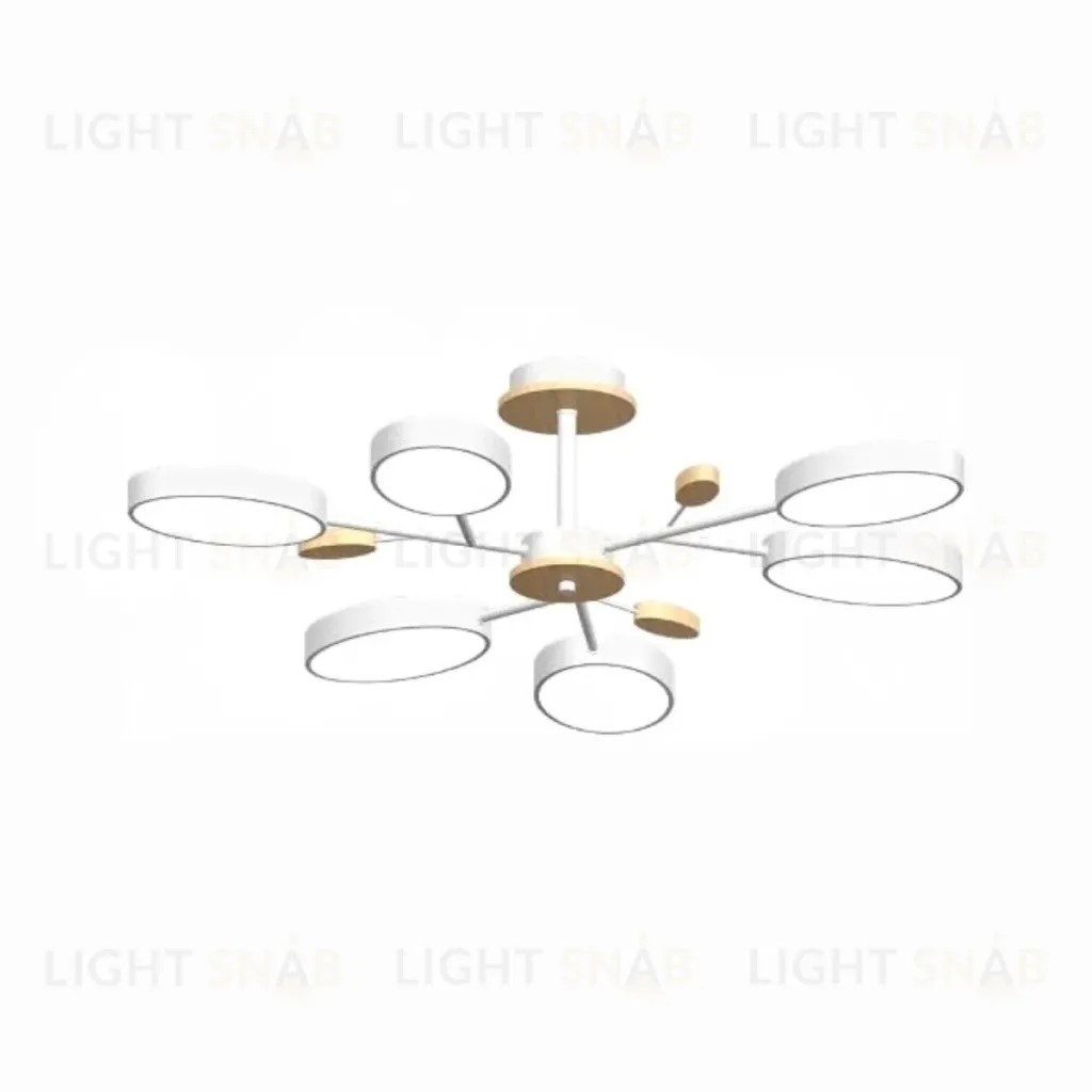 Люстра на штанге LED4U L3220-830 WH L3220-830 WH