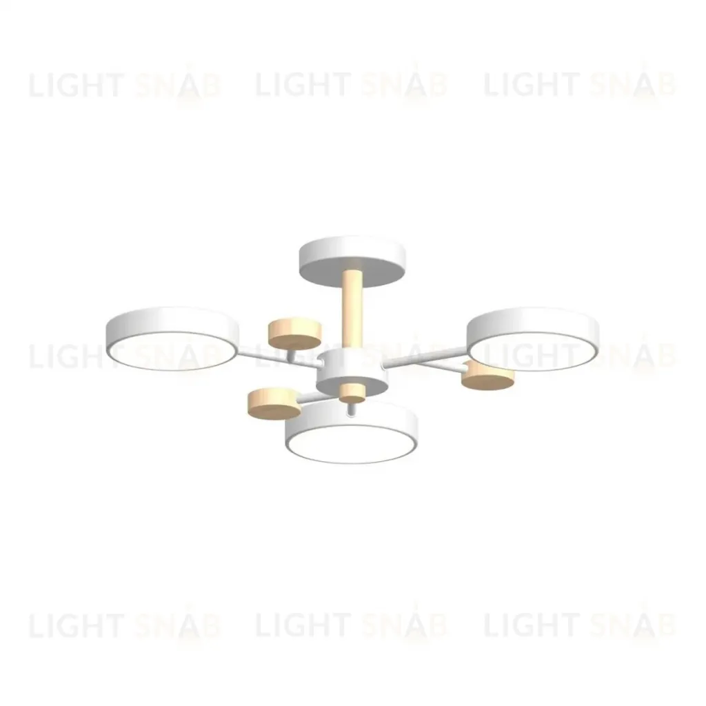 Люстра на штанге LED4U L3203-620 WH L3203-620 WH