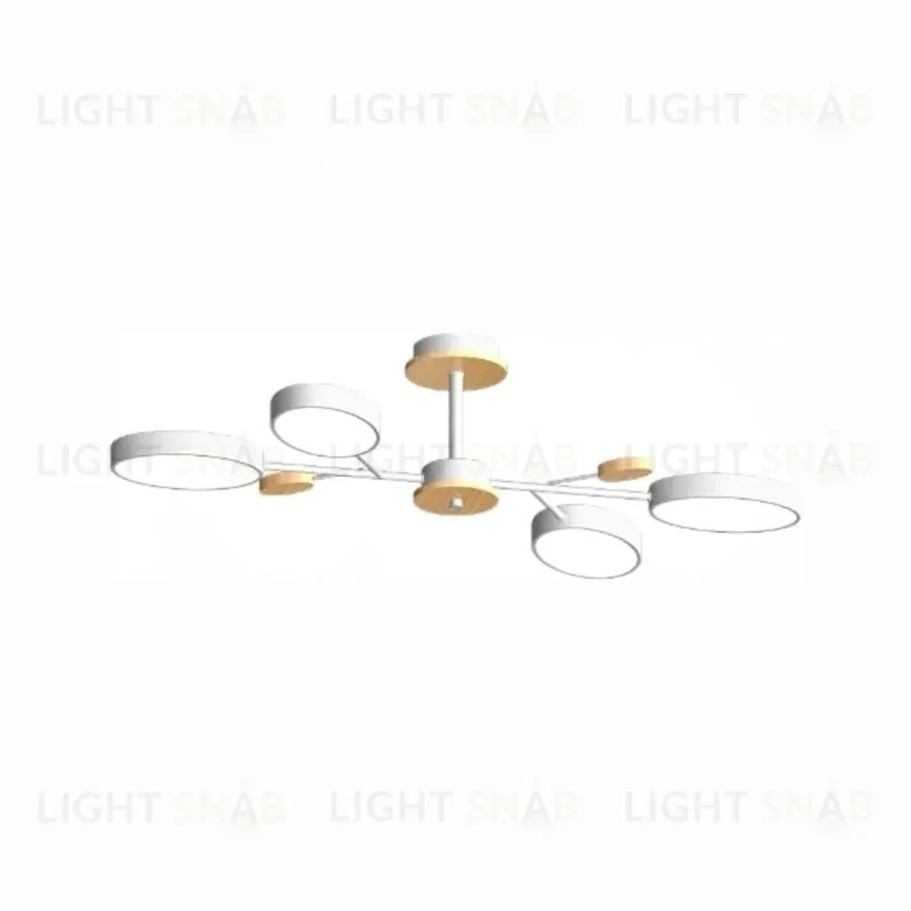 Люстра на штанге LED4U L3219-830 WH L3219-830 WH