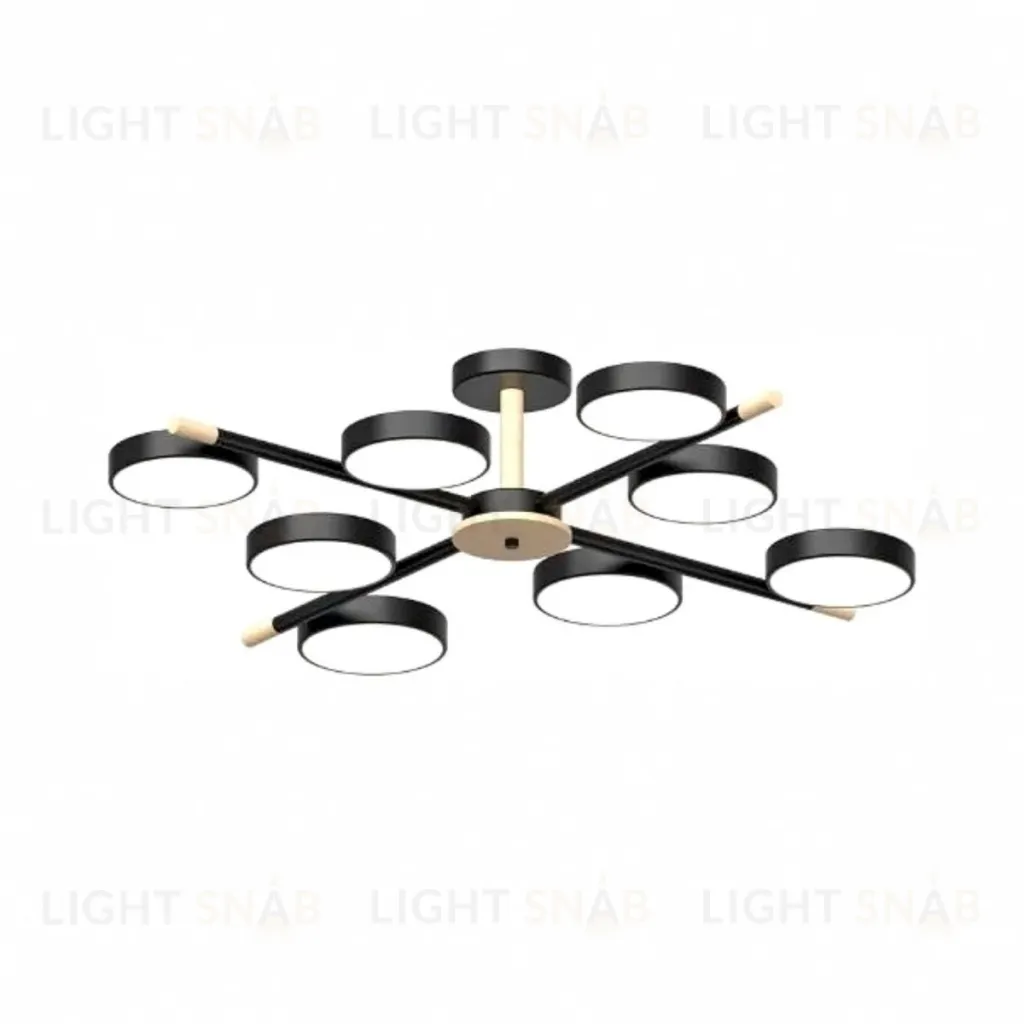 Люстра на штанге LED4U L3209-860 BK L3209-860 BK