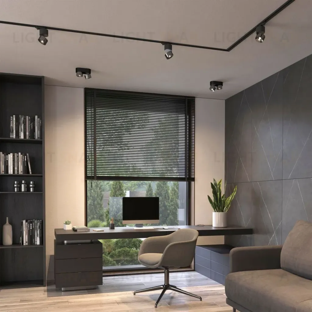 Трековый трехфазный светильник Arlight SP-PLURIO-TRACK-4TR-R77-9W Day4000 038110 038110