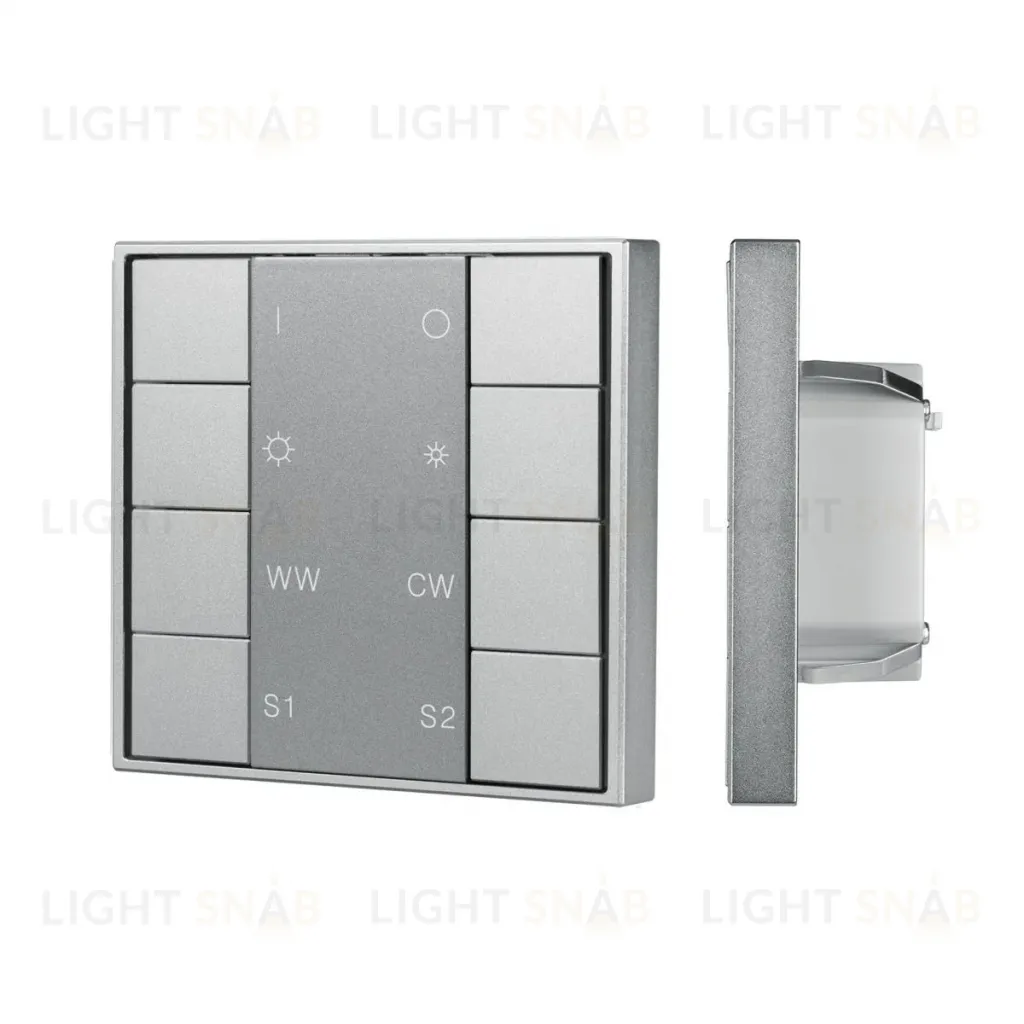 Кнопочная панель Arlight DALI-201-23-1G-2SC-MIX-DT8-IN Silver (BUS, Frame) 048217 048217