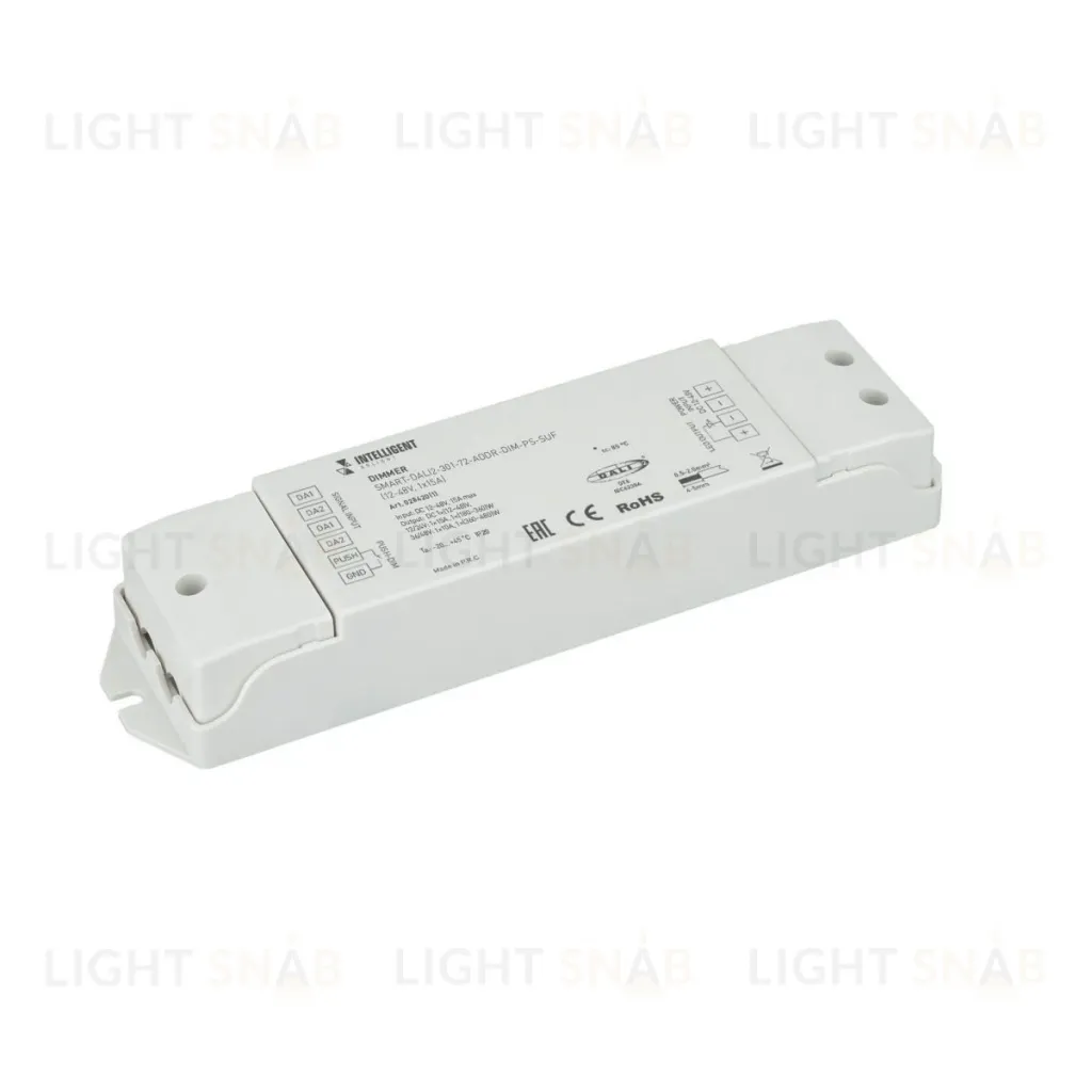 Диммер Arlight SMART-DALI2-301-72-ADDR-DIM-PS-SUF (12-48V, 1x15A) 028420(1) 028420(1)