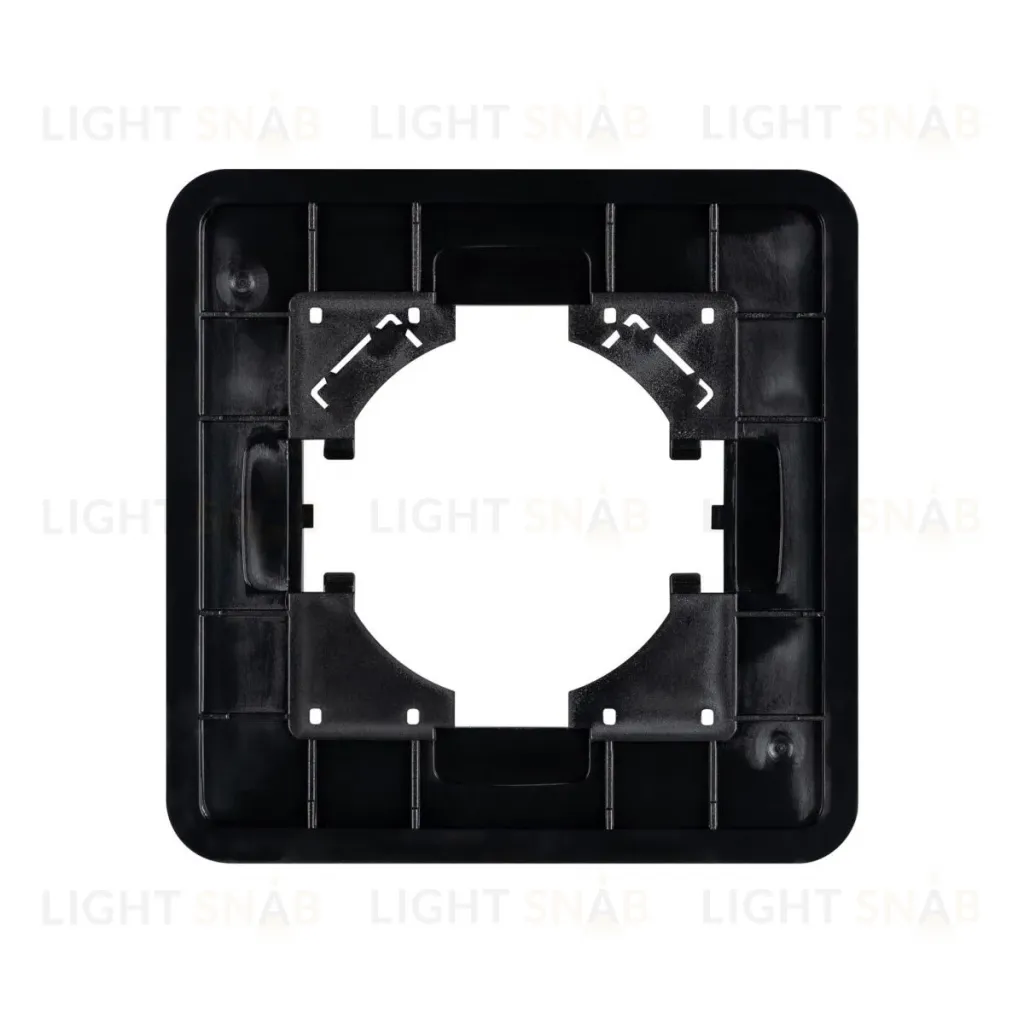 Рамка алюминиевая на 1 пост Arlight FRM-AKIRY-SFAL-1-BK 049685 049685