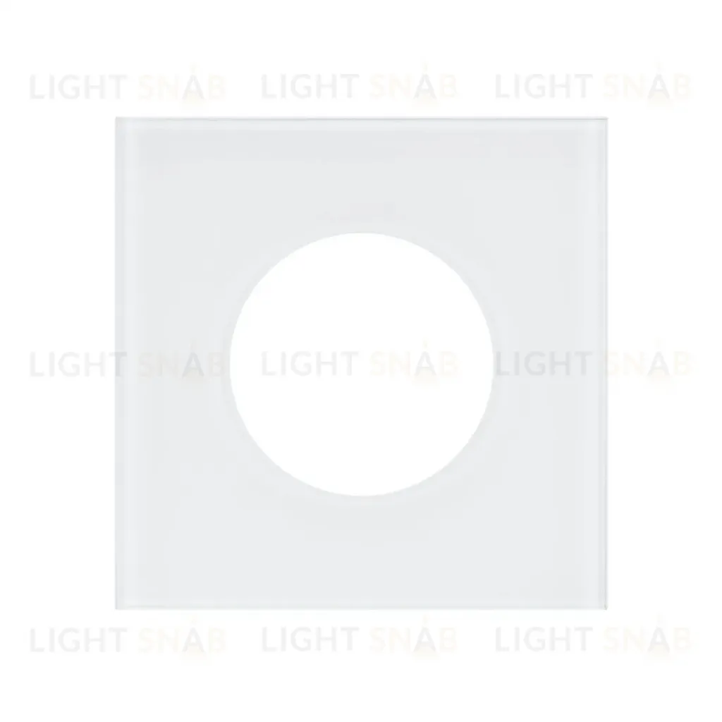 Рамка стеклянная на 1 пост Arlight FRM-GLARE-GC-1-WH 043832 043832