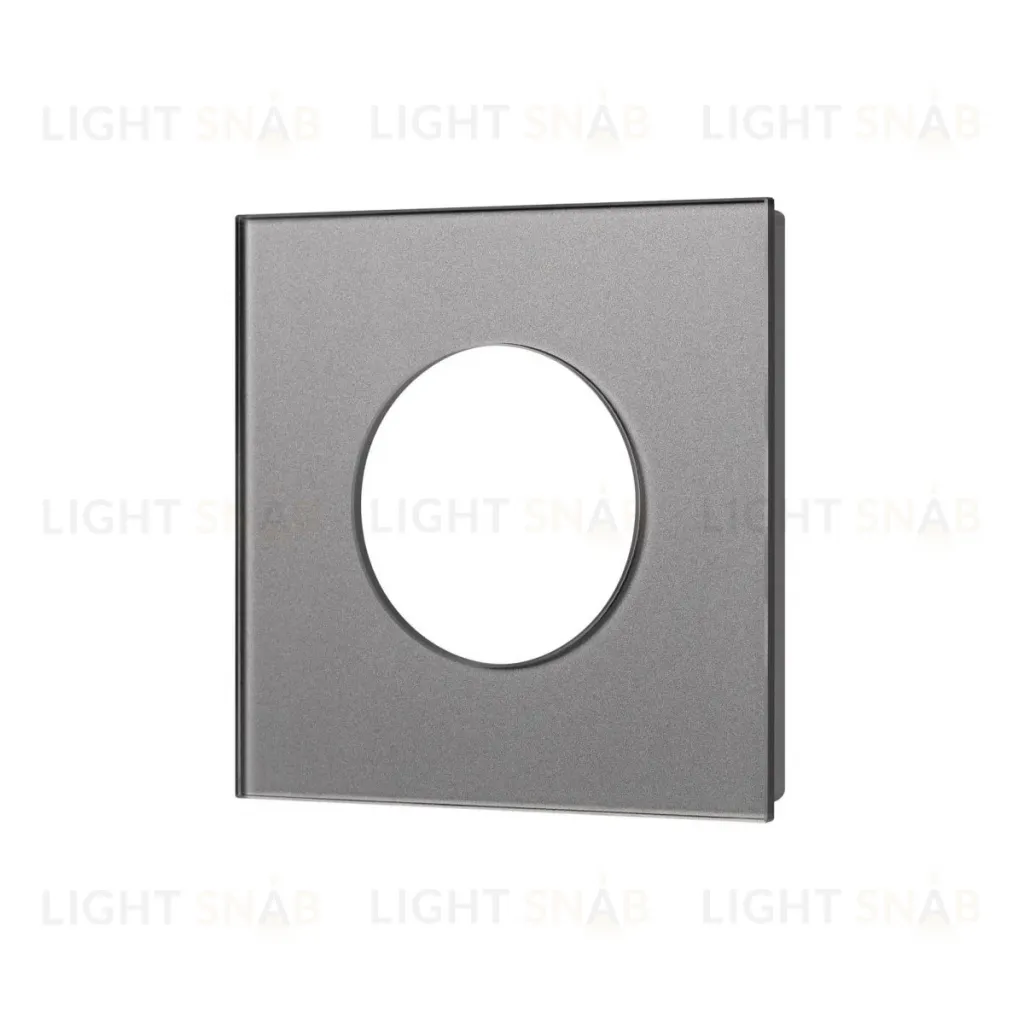 Рамка стеклянная на 1 пост Arlight FRM-GLARE-GC-1-GR 043834 043834