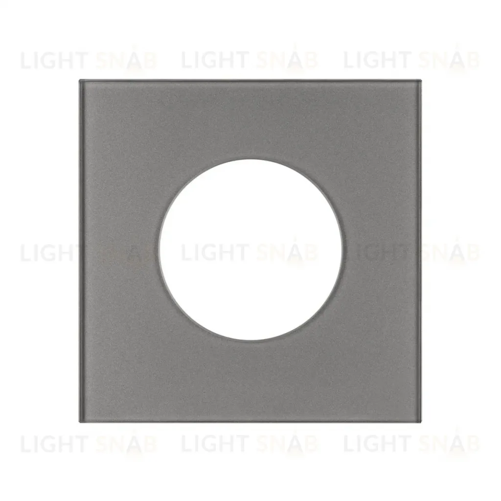 Рамка стеклянная на 1 пост Arlight FRM-GLARE-GC-1-GR 043834 043834