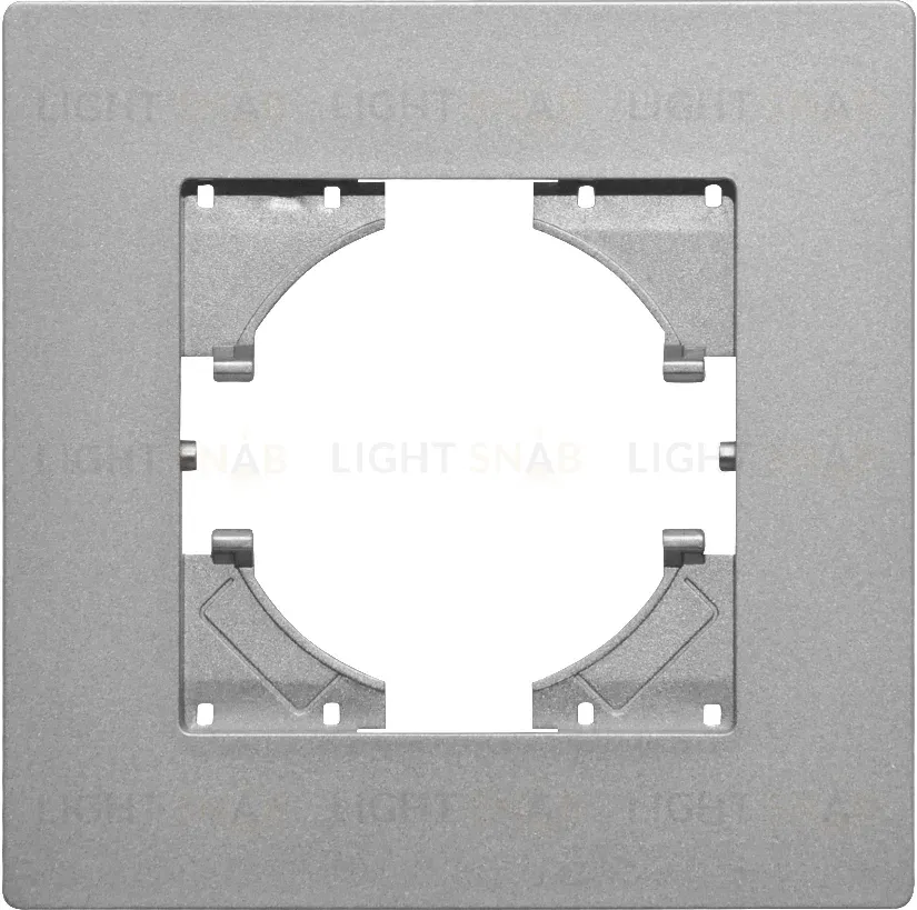 Рамка пластиковая на 1 пост Arlight FRM-PERIO-PL-1-GR 049690 049690
