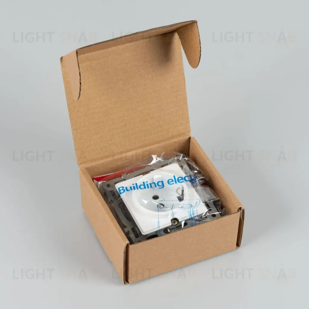 Механизм электрической розетки Arlight SCT-GP-MEU-PL-WH (250V, 16A) 043739 043739