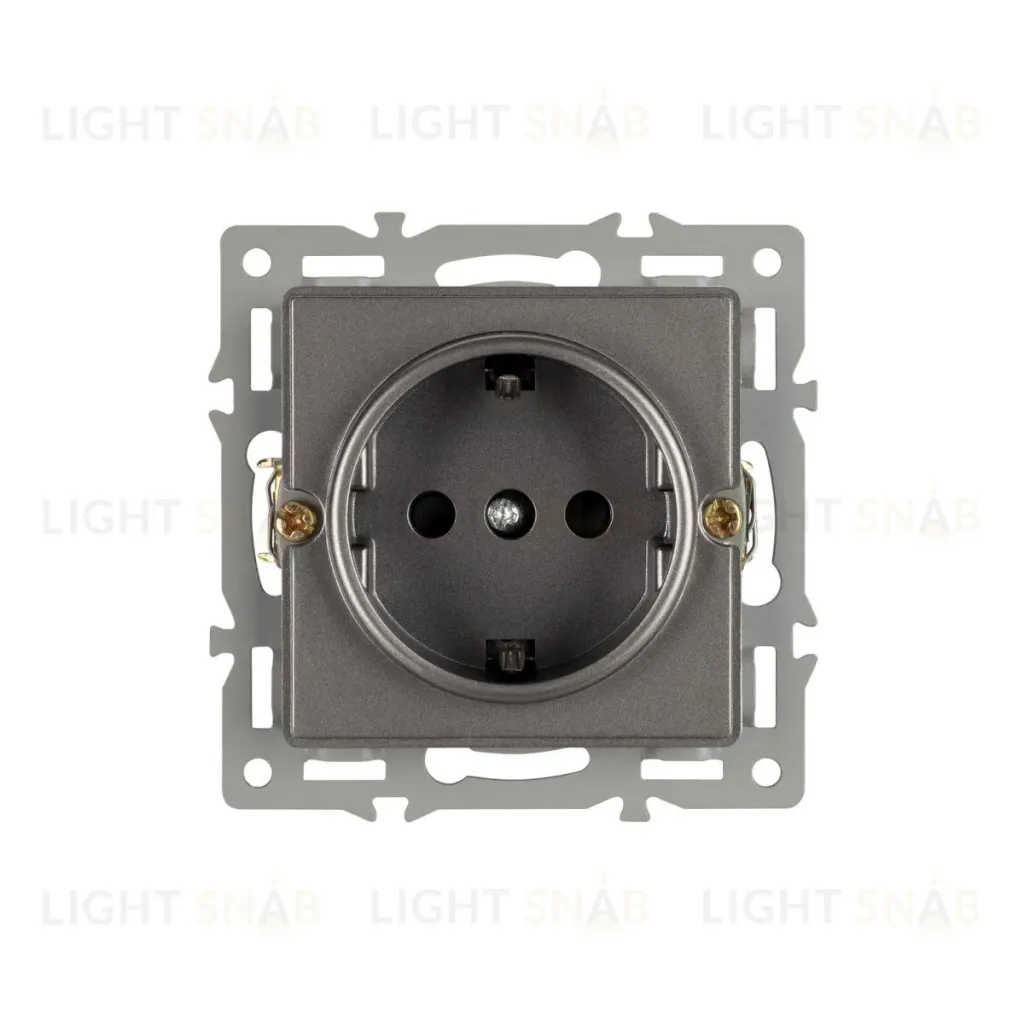 Механизм электрической розетки Arlight SCT-GP-MEU-PL-GR (250V, 16A) 043741 043741