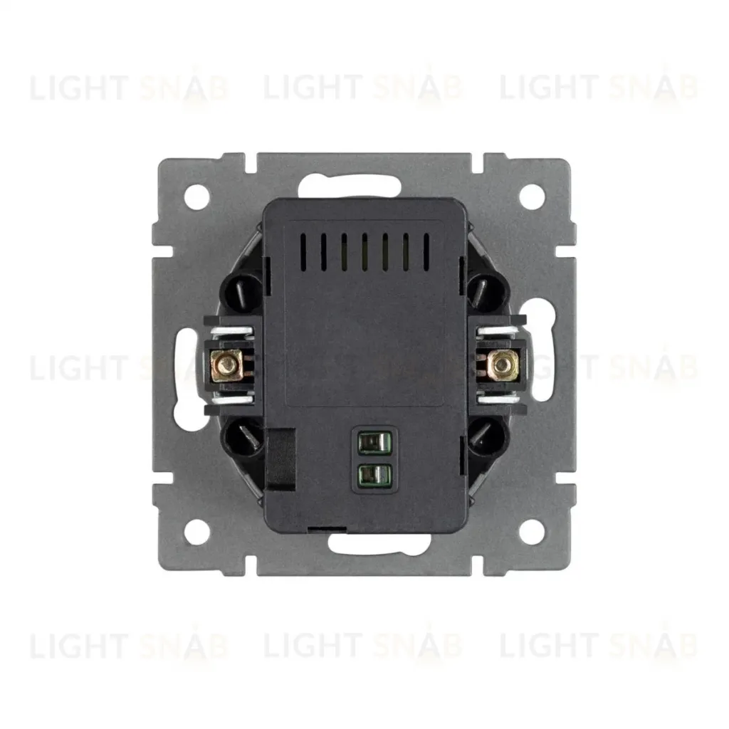 Механизм USB розетки Arlight SCT-MUAC-PL-GR-V (5V, 3A, QC4) 049840 049840